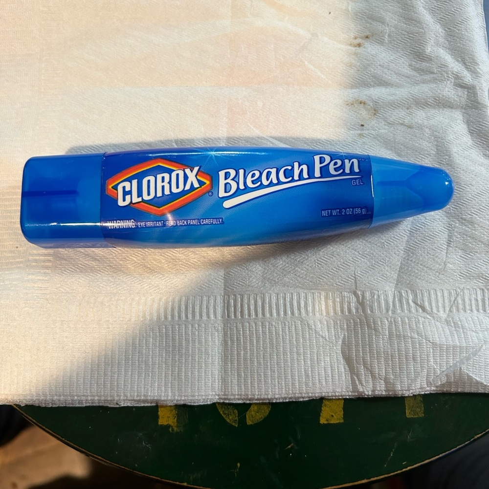 Discontinued Clorox bleach pen gel, 2 ounce size 2 different tips